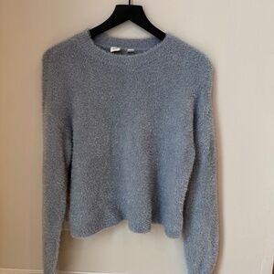 Gap Kids Fuzzy Metallic Crewneck Sweater XXL